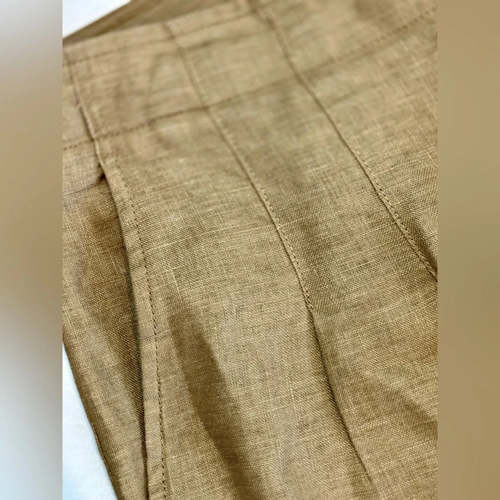 Banana Republic Womens Tall Linen Pants 8L